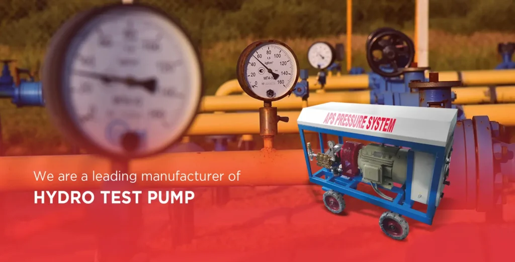 Hydrostatic Test Pump Supplier