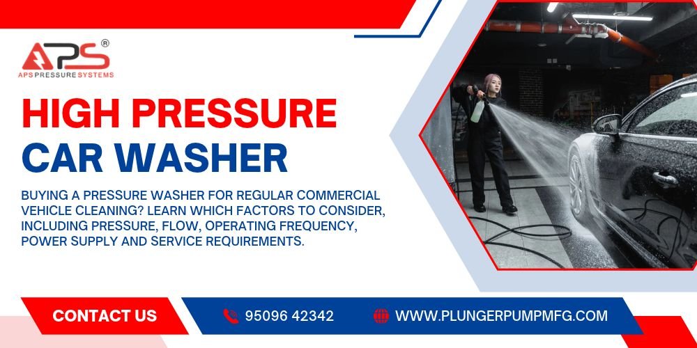 How to Choose a High Pressure Car Washer for Commercial Use